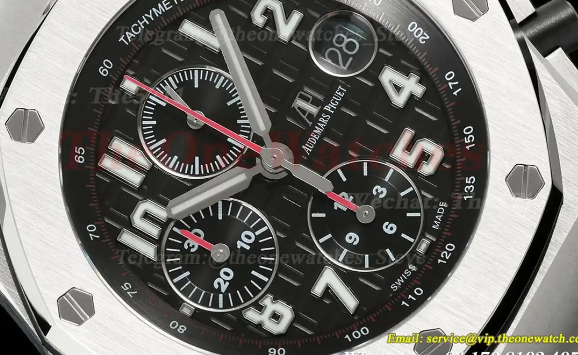 Royal Oak Offshore 26170ST 42mm SS SS Black Dial TKF A7750