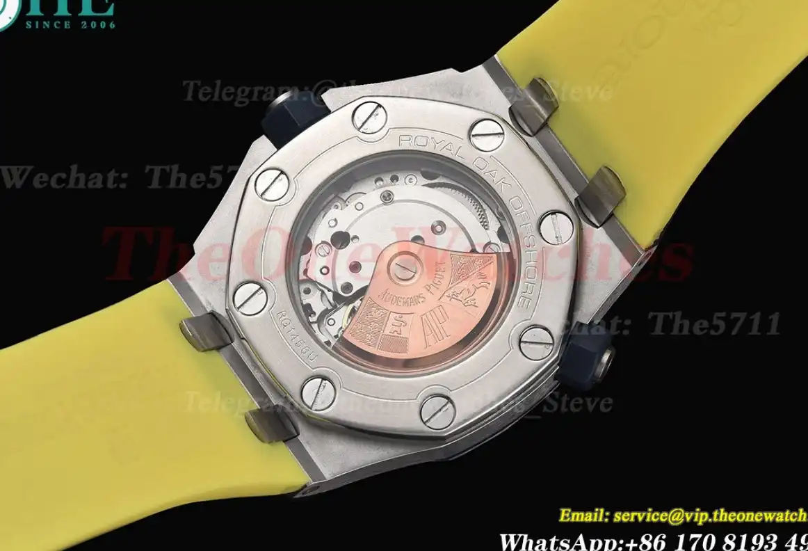 Royal Oak Offshore Diver 15710 42mm SS RU Yellow Stk GDF MY8215