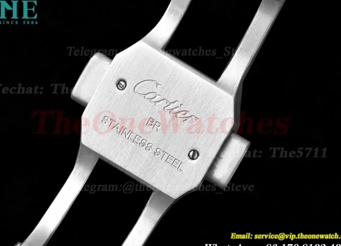 Santos De Cartier 35mm YG SS White Dial GF MY9039