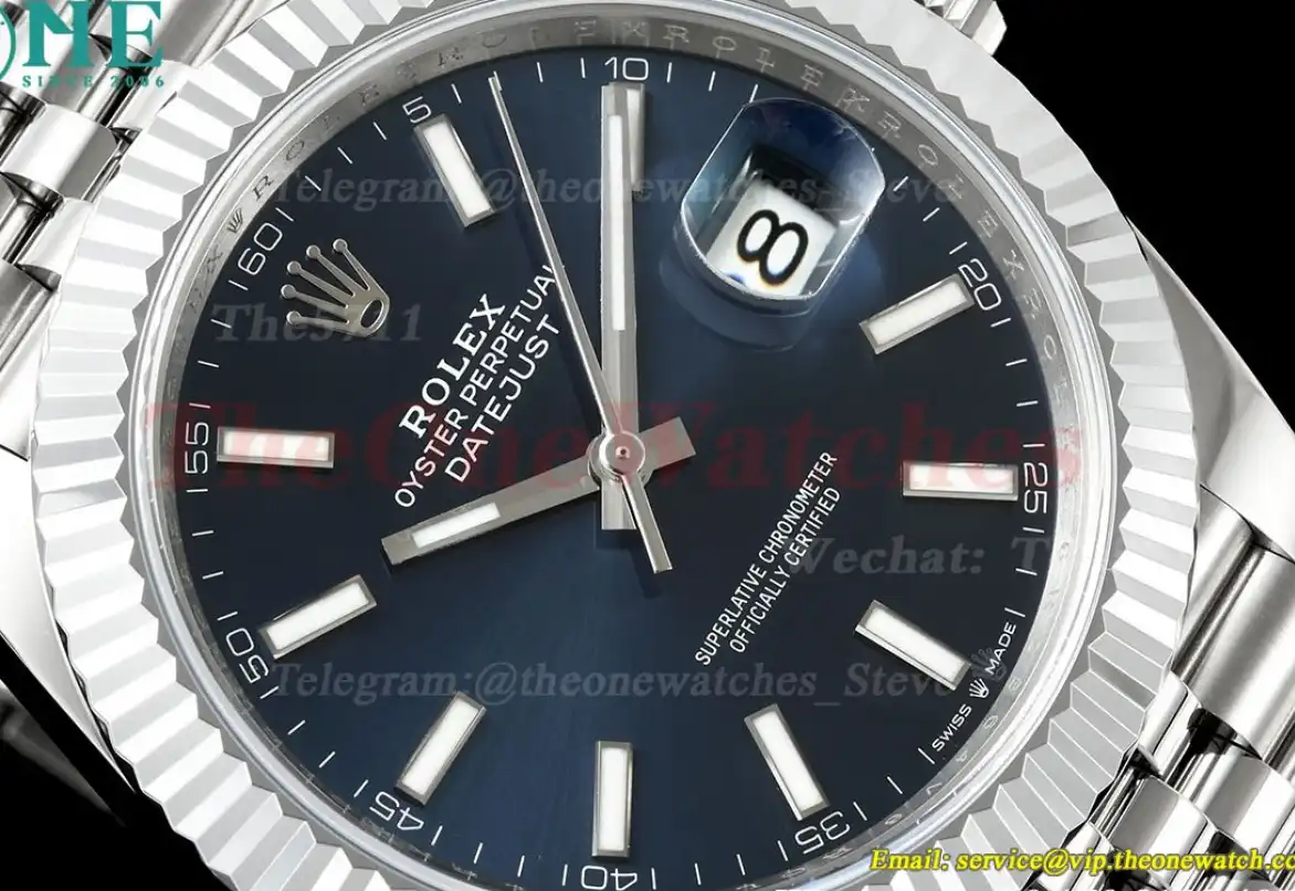 Datejust 126334 41mm Jub SS SS Blue Dial JQF VR3235