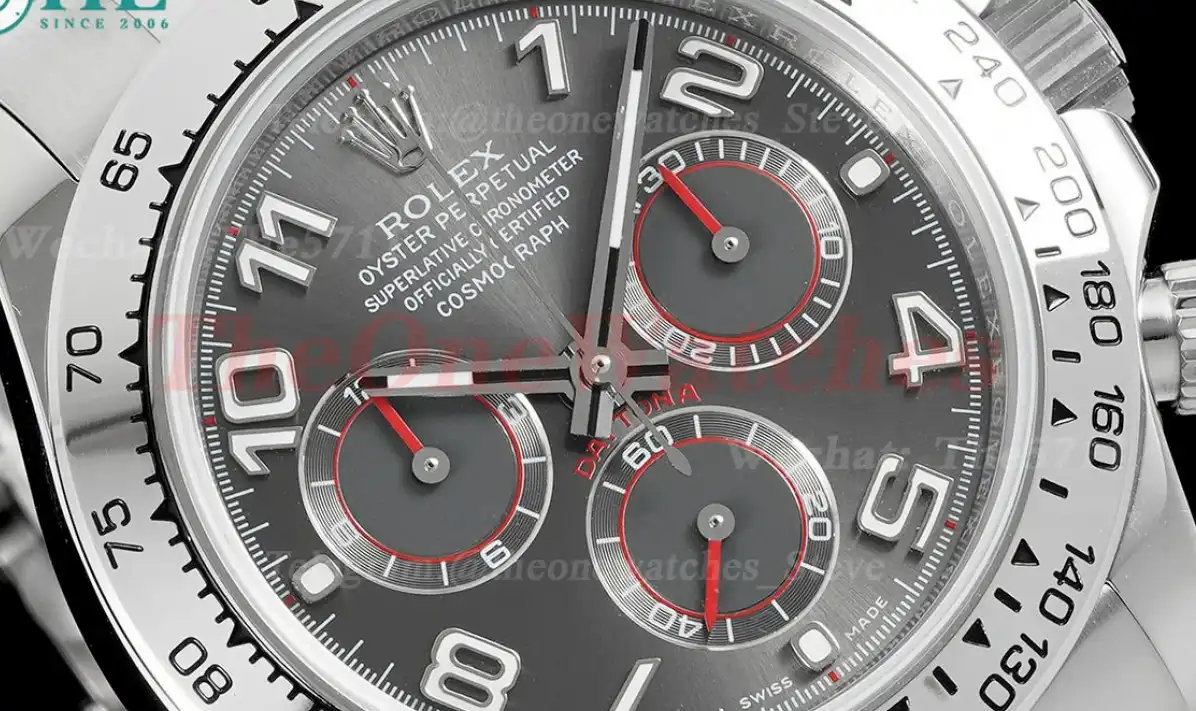 Daytona 116509 40mm SS SS Grey Dial OMF A7750