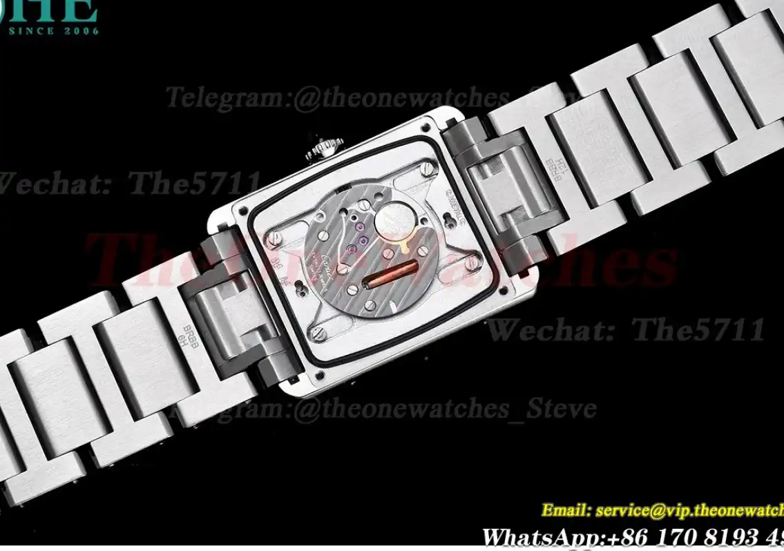 Tank Must 25.5MM White Dial On SS Bracelet K11F Quartz