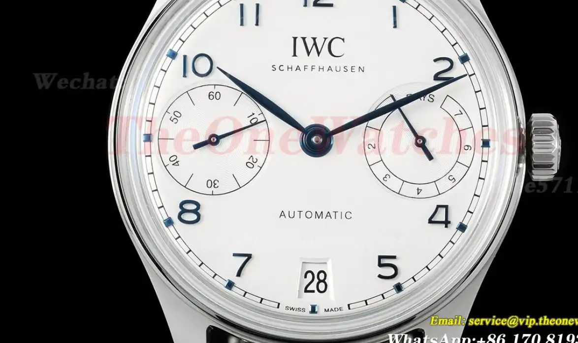 Portugieser 7 Days 2024 42mm SS LE White Blue APS A52010