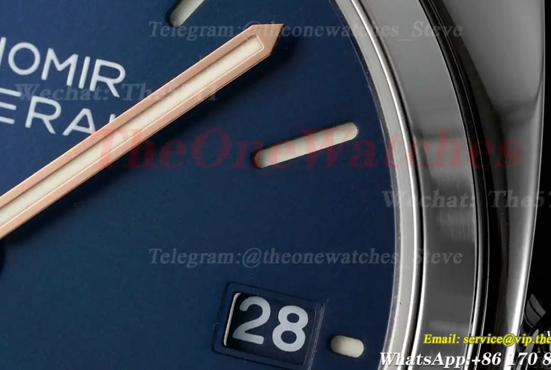 Radiomir Quaranta PAM1293 40MM SS LE Blue Dial TTF A7750