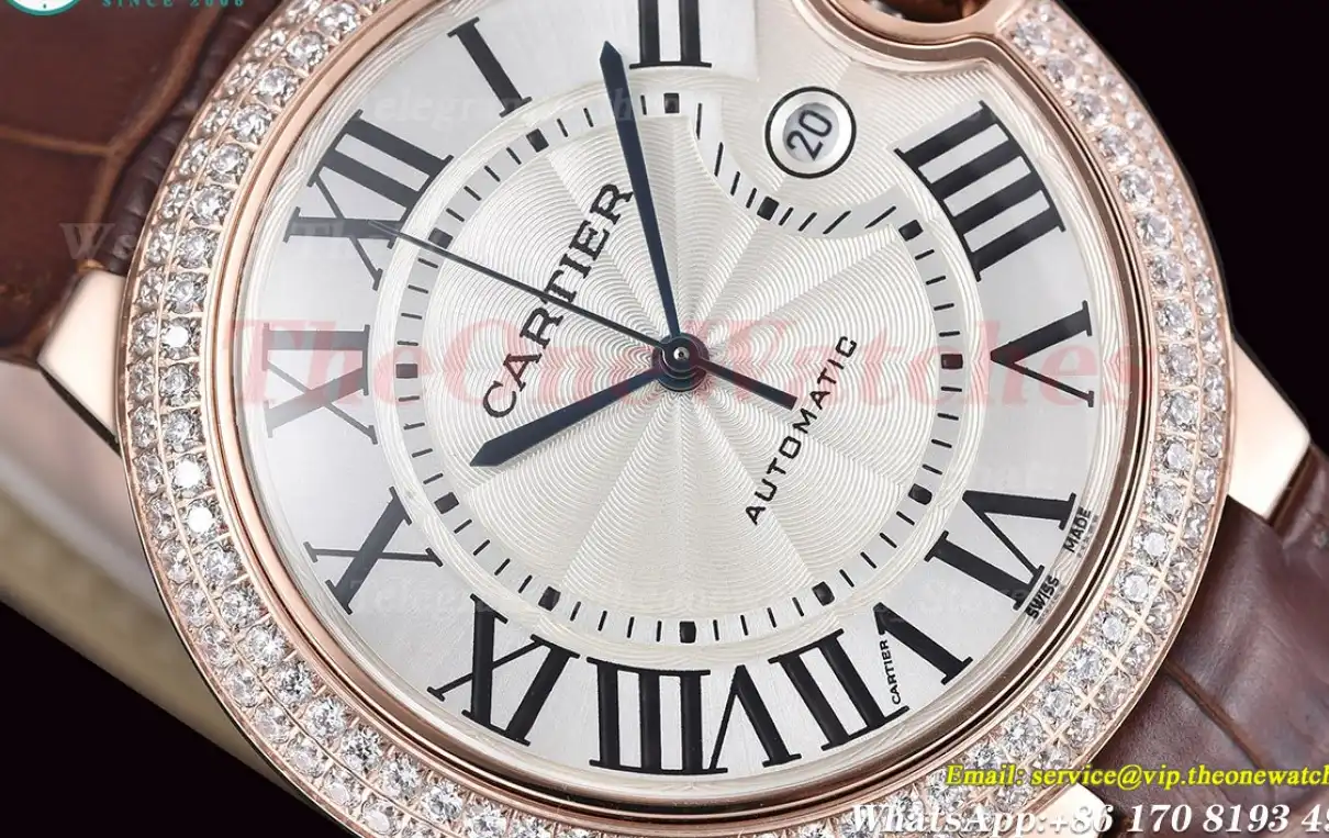 Ballon Bleu De Cartier 42mm RG LE White Dial GDF MY8215