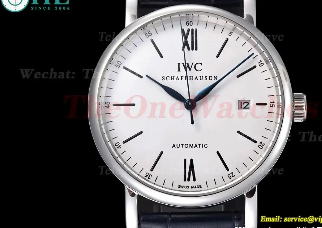 Portofino 150th 40mm SS LE White Dial GDF MY8215