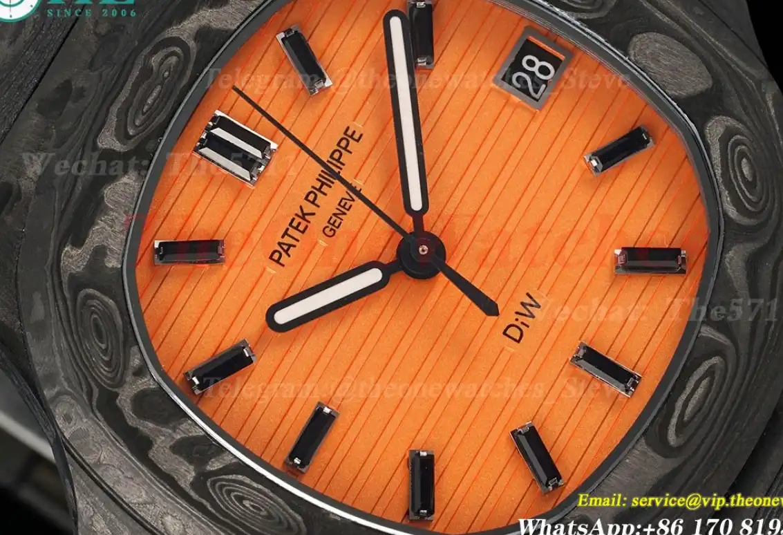 Nautilus 5711 Diw 40mm FC FC Orange Dial DIWF 324SC