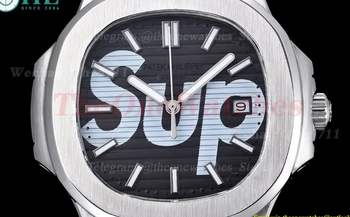 Nautilus 40mm SS SS Sup Black Dial GDF MY8215