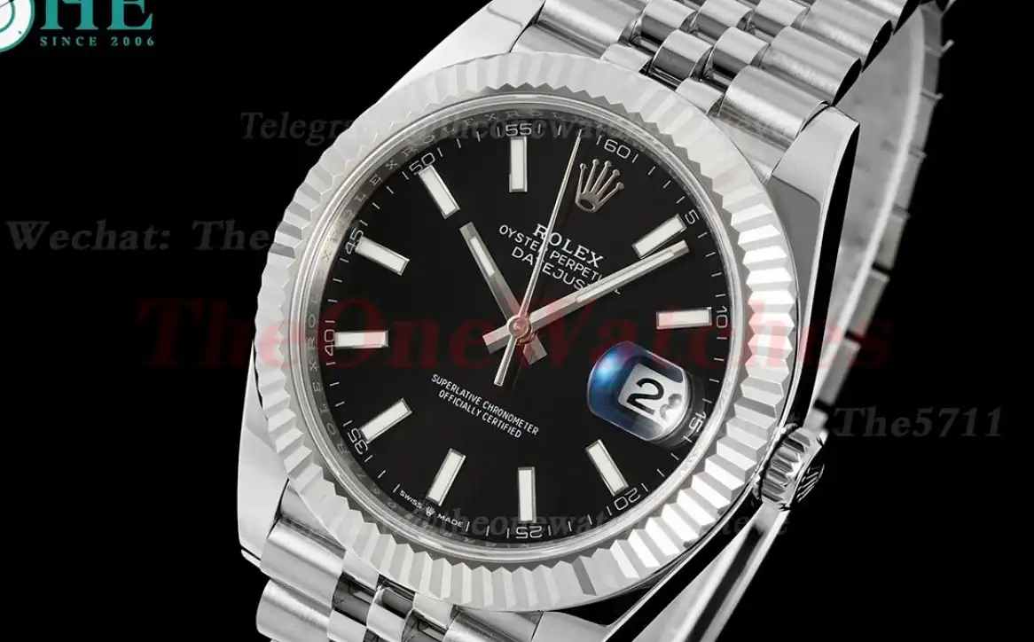 Datejust 126334 41mm Jub SS SS Black Stk EWEF A3235