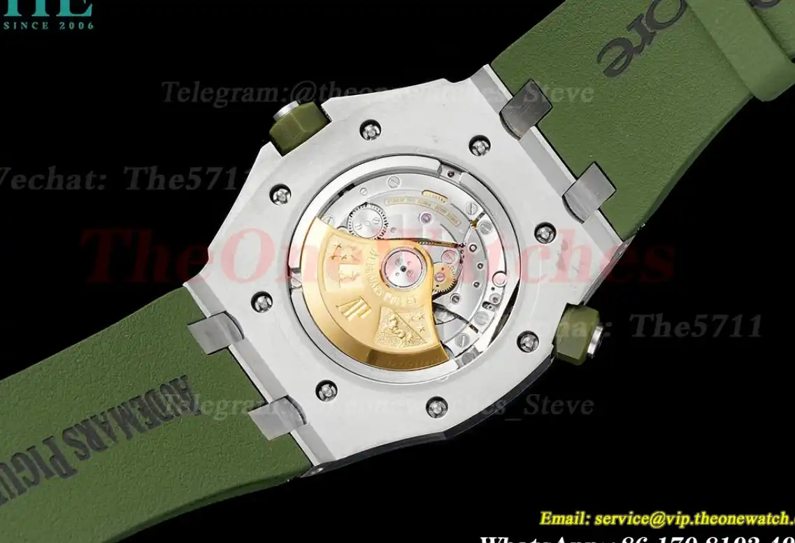 Royal Oak Offshore Diver 15710 42mm SS RU Green IPF SA3120 Super Clone