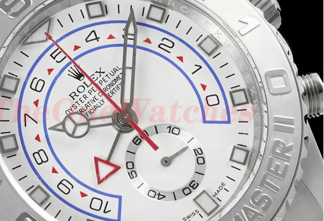 Yacht-Master II 116689 44mm SS SS White Num KF A7750