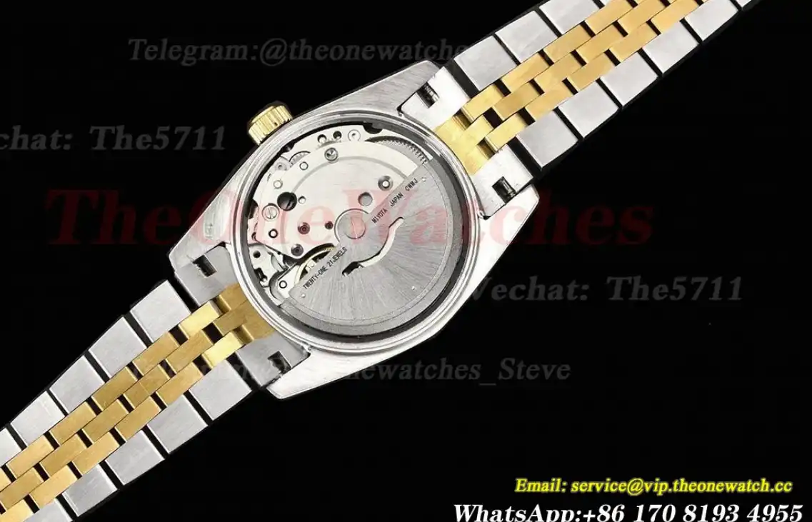 Datejust 31mm 278273 YG SS Silver Dia GDF MY8215