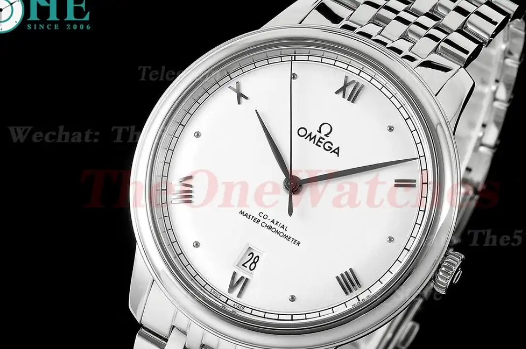 De Ville Prestige Man's 40mm SS SS White Dial VSF A8800