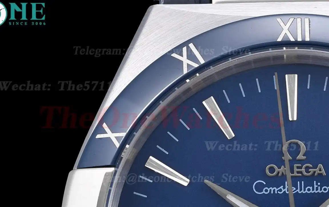 Constellation 41mm Blue Cer SS LE Blue Dial GDF MY8215