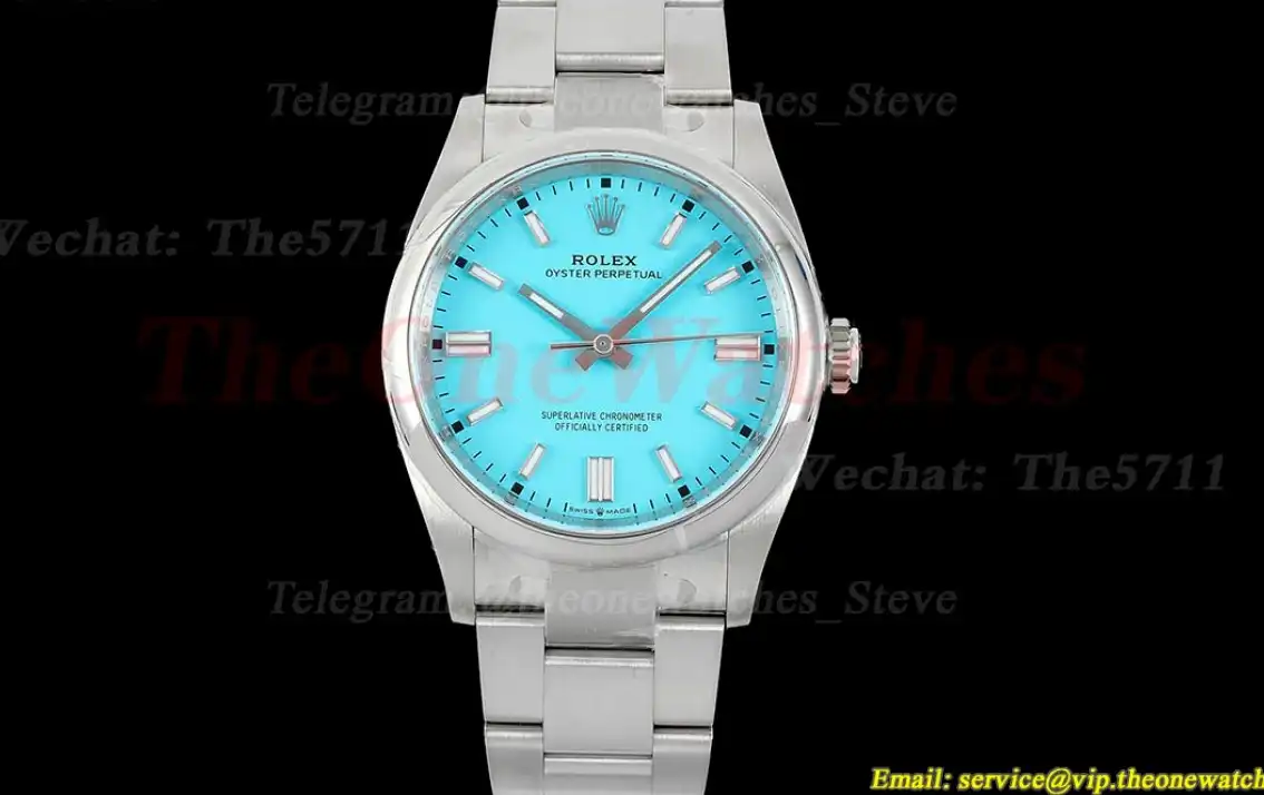 Oyster Perpetual 126000 36mm SS SS Tiffany Blue Dial Clean SH3230