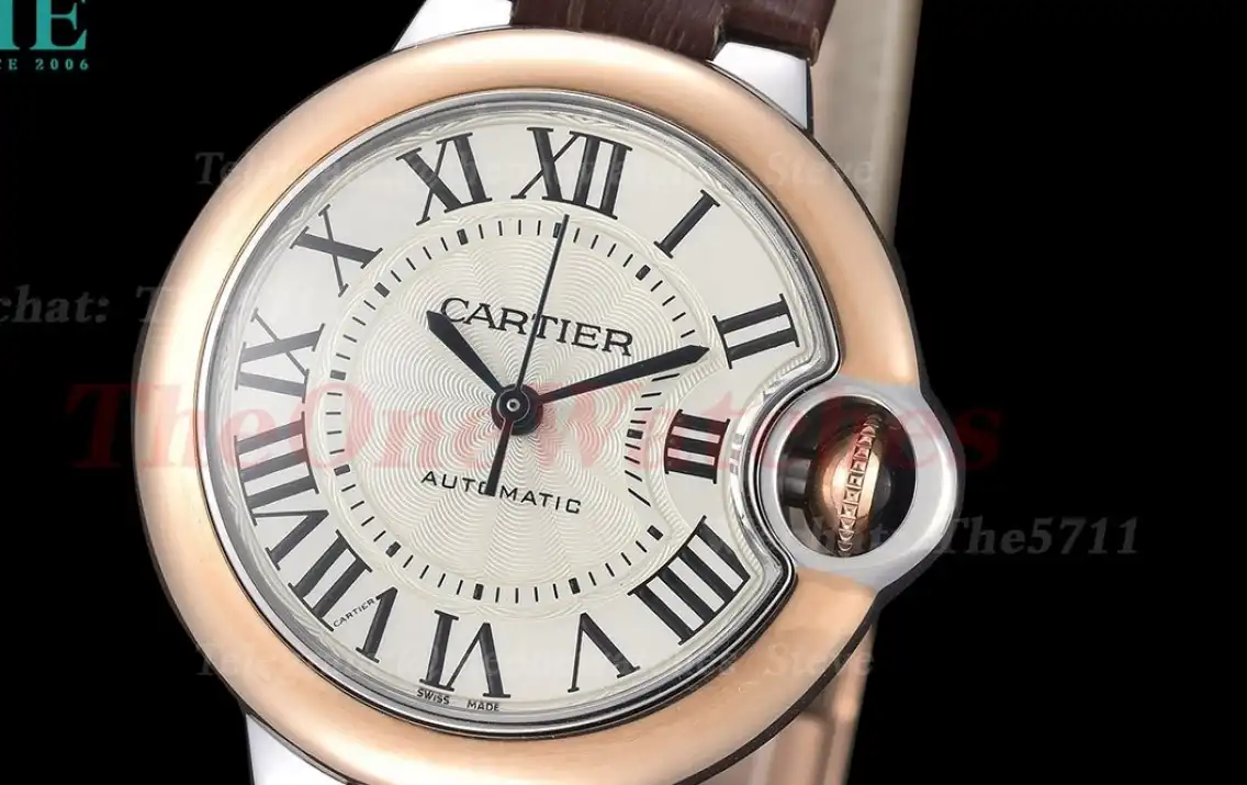 Ballon Bleu De Cartier 33mm SS LE White Stk GDF NH05