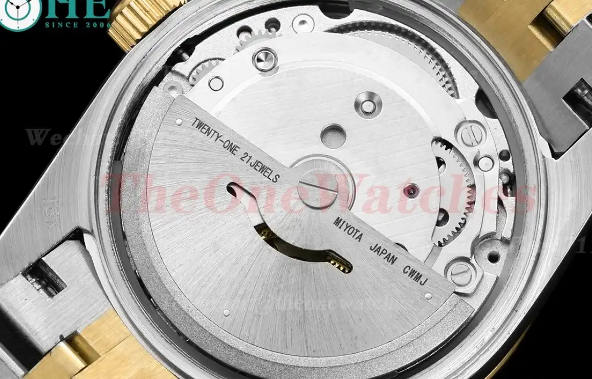 Datejust 28mm Dia YG SS Silver Dia GDF MY8215