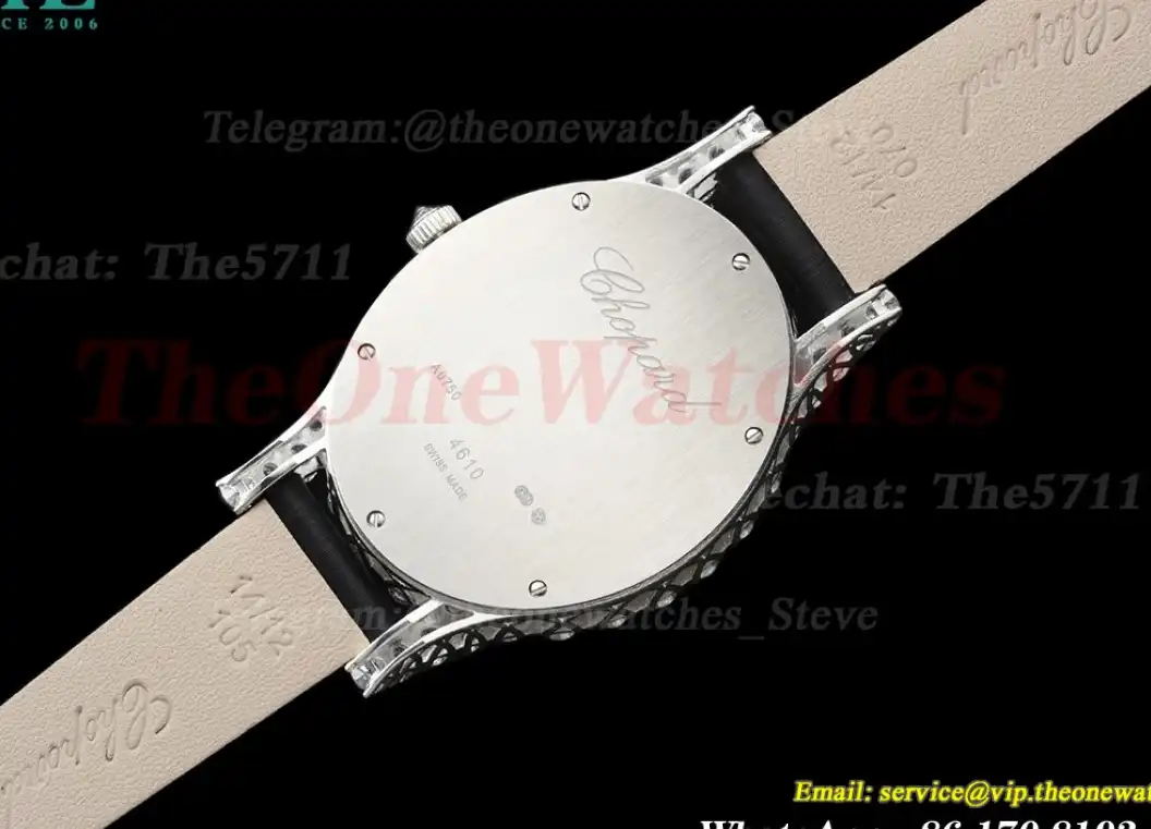 L'Heure Du Diamant 34.1mm Wrapped SS SA Mop Dial Quartz