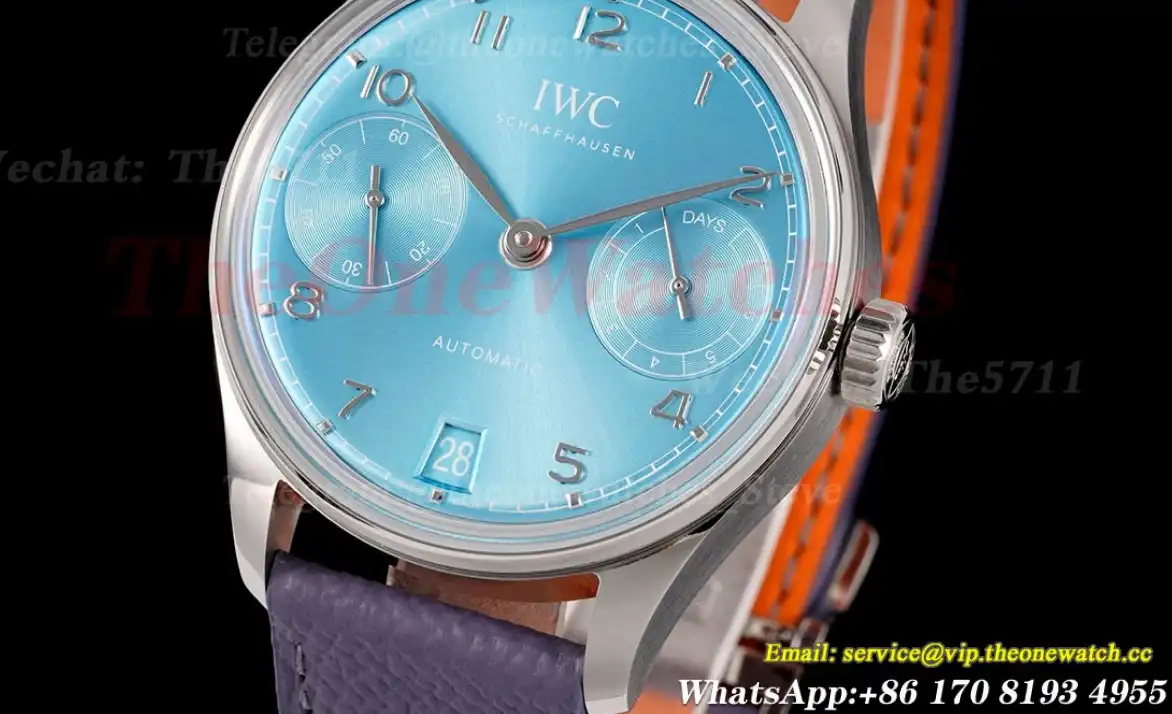 Portugieser 7 Days 2024 42mm SS LE Light Blue Dial APS A52010