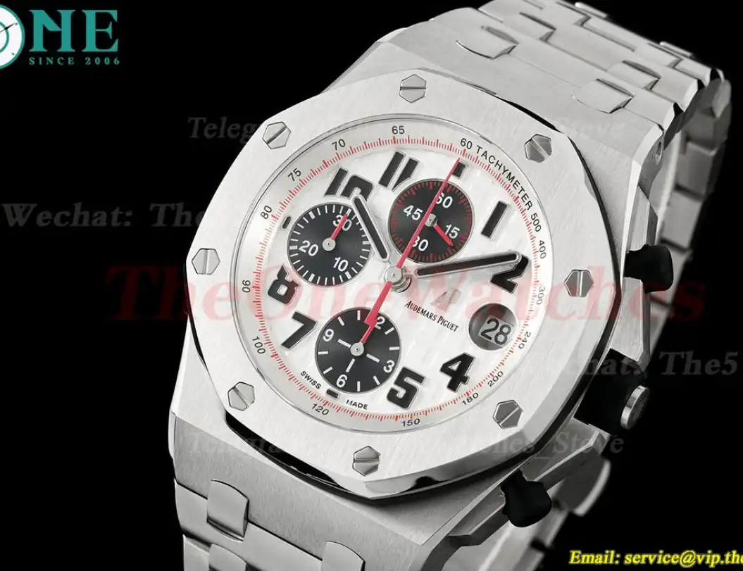 Royal Oak Offshore 26170ST 42mm SS SS White Dial TKF A7750