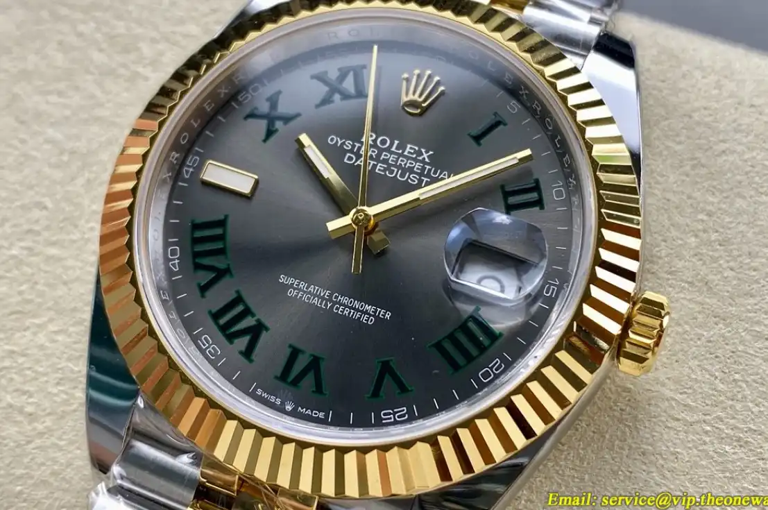 Datejust 126333 41mm Jub YG SS Grey Rmn ARF SH3235(Tungsten Heavy Version)