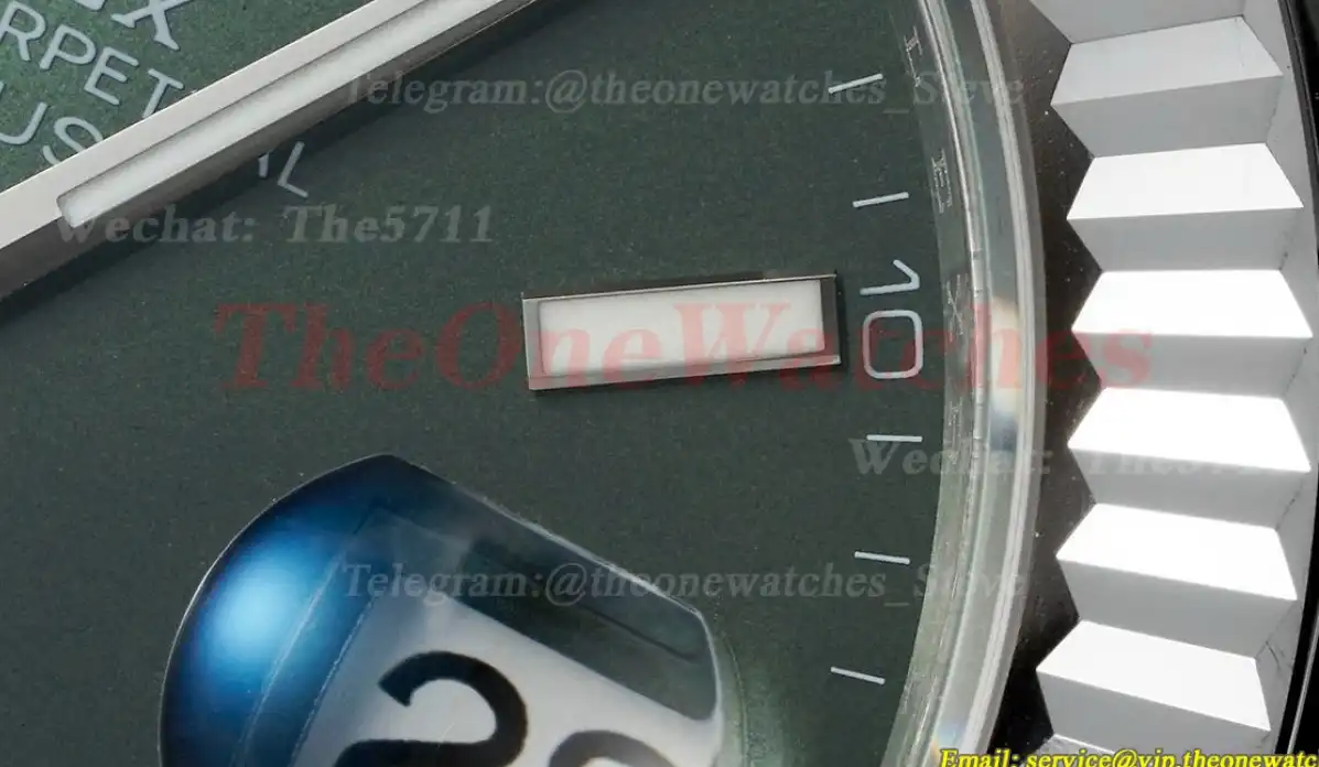 Datejust 126334 41mm SS SS Green Stk EWEF A3235