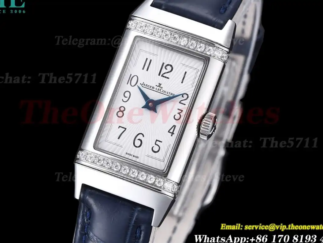 Reverso 20mm Diamond Bezel SS LE White Dial RXW Qtz