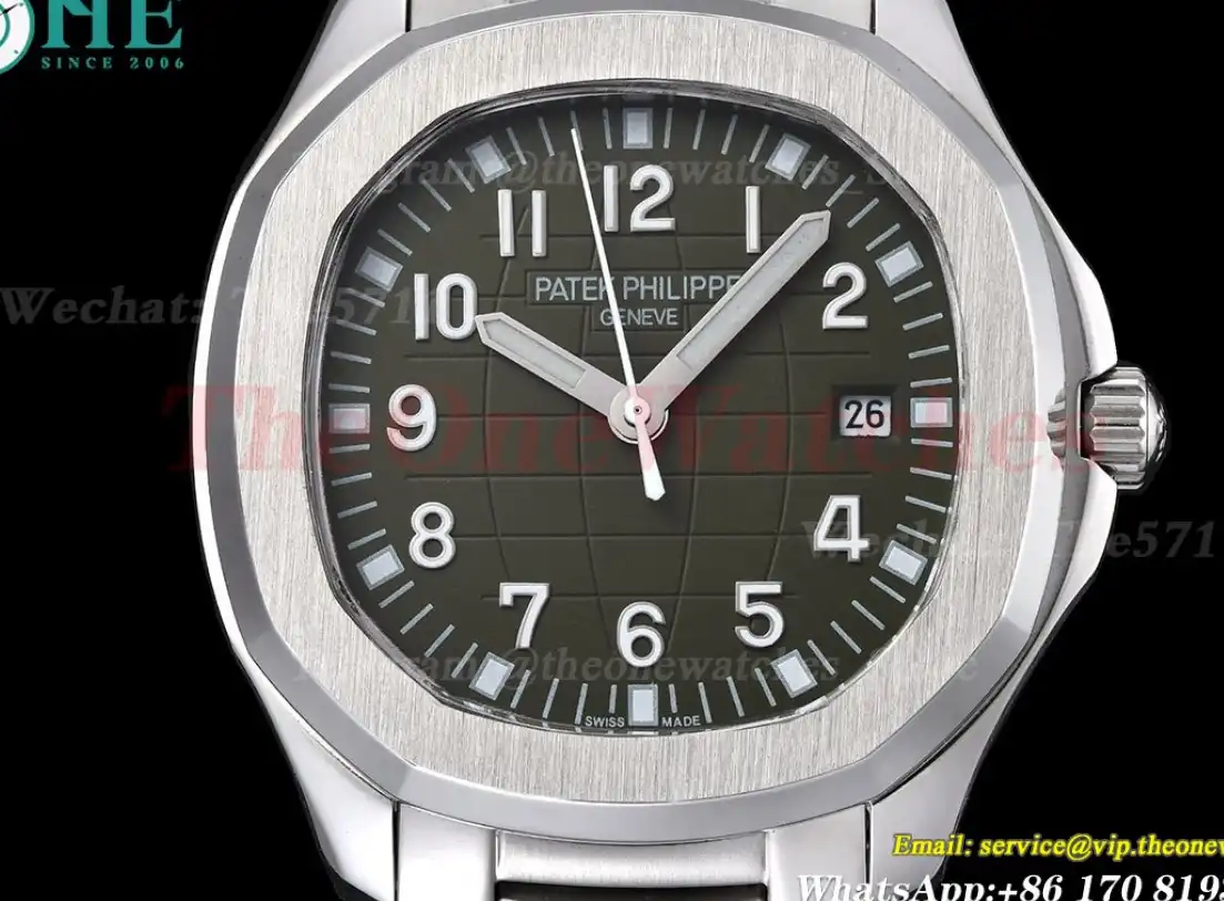 Aquanaut 5167 40mm SS SS Green Dial GDF MY8215