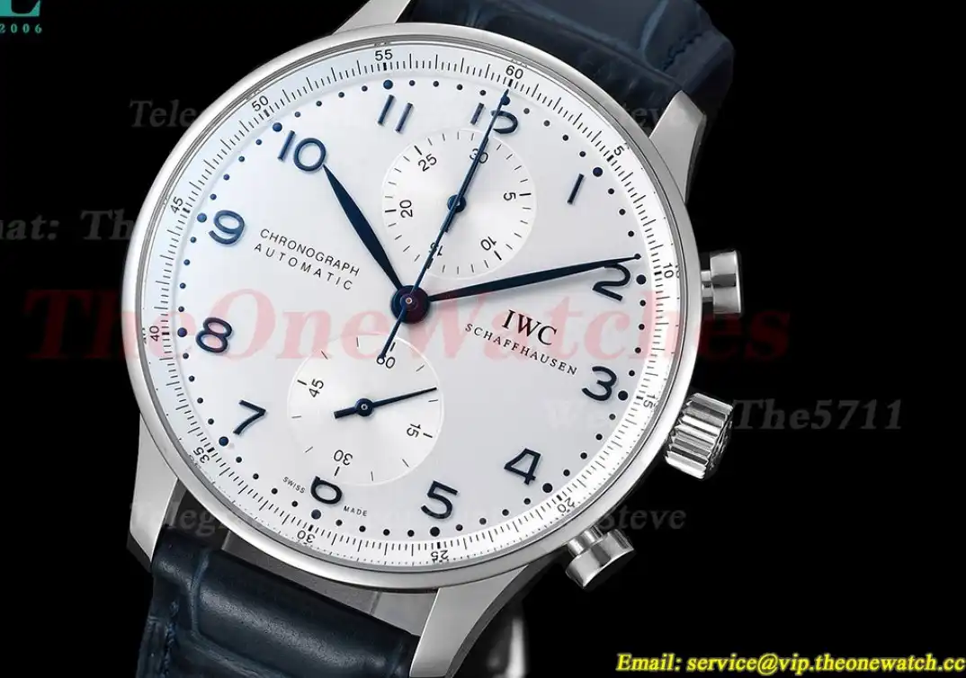 Portuguese Chrono 41mm SS LE White Num ZF V2 A7750