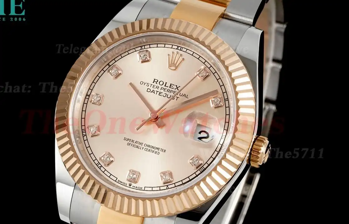 Datejust 126331 41mm Oys RG SS Gold Dia EWEF A3235