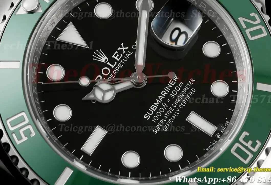 Submariner 126610LV Starbucks 41mm SS SS Black Dot JQF VR3235