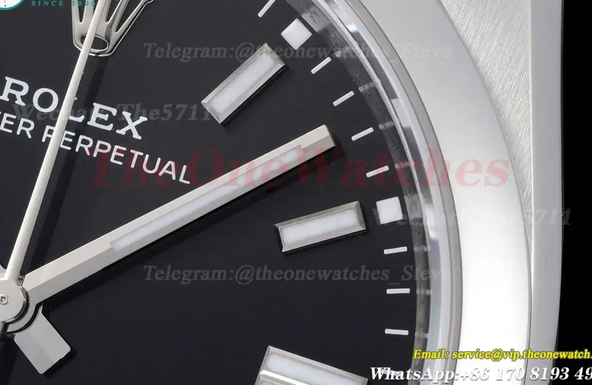 Oyster Perpetual 126000 36mm Oys SS SS Black Dial VSF VS3230