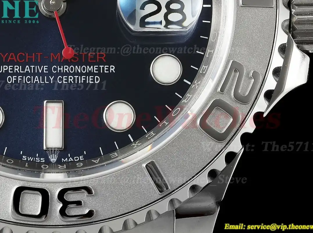 Yacht-Master 126622 40mm SS SS Blue Dot EWEF A3235