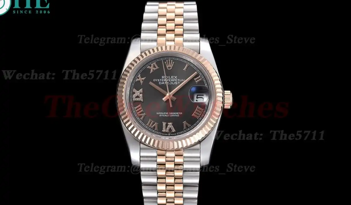 Datejust 126231 36mm Jub RG SS Grey Dial GDF MY8215