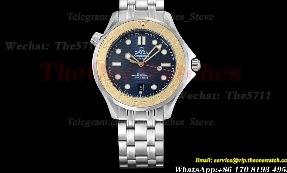 Seamaster 300m 42mm SS SS Blue Dial GDF MY8215