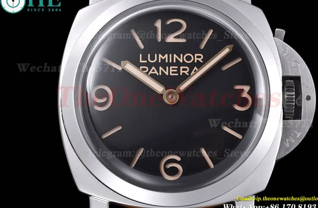 Luminor Marina Pam372 47mm SS LE Black Dial HWF A6497