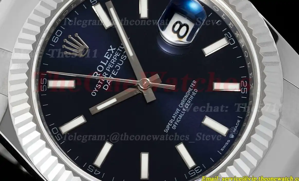 Datejust 126334 41mm SS SS Blue Stk EWEF A3235