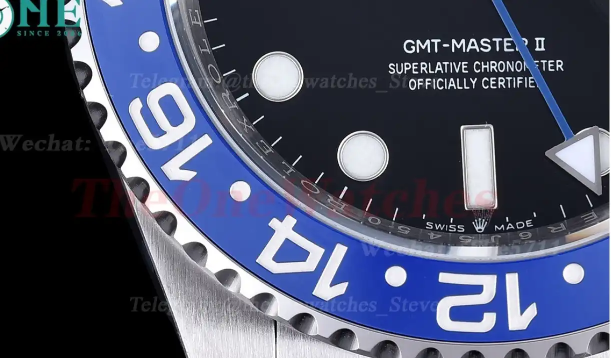 GMT Master II 126710 Batman Oys 40mm Black Blue EWF V2 VR3285