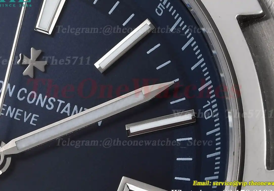 Overseas 4500V 41mm SS RU Blue Dial GDF MY8215