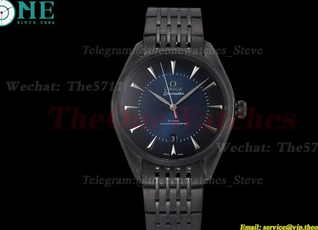 Seamaster 41mm PVD PVD Gradient Blue Dial GDF MY8215