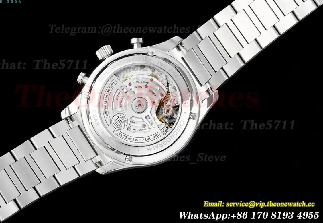 Portuguese Chrono IW371617 41mm SS SS White Num AZF A69355