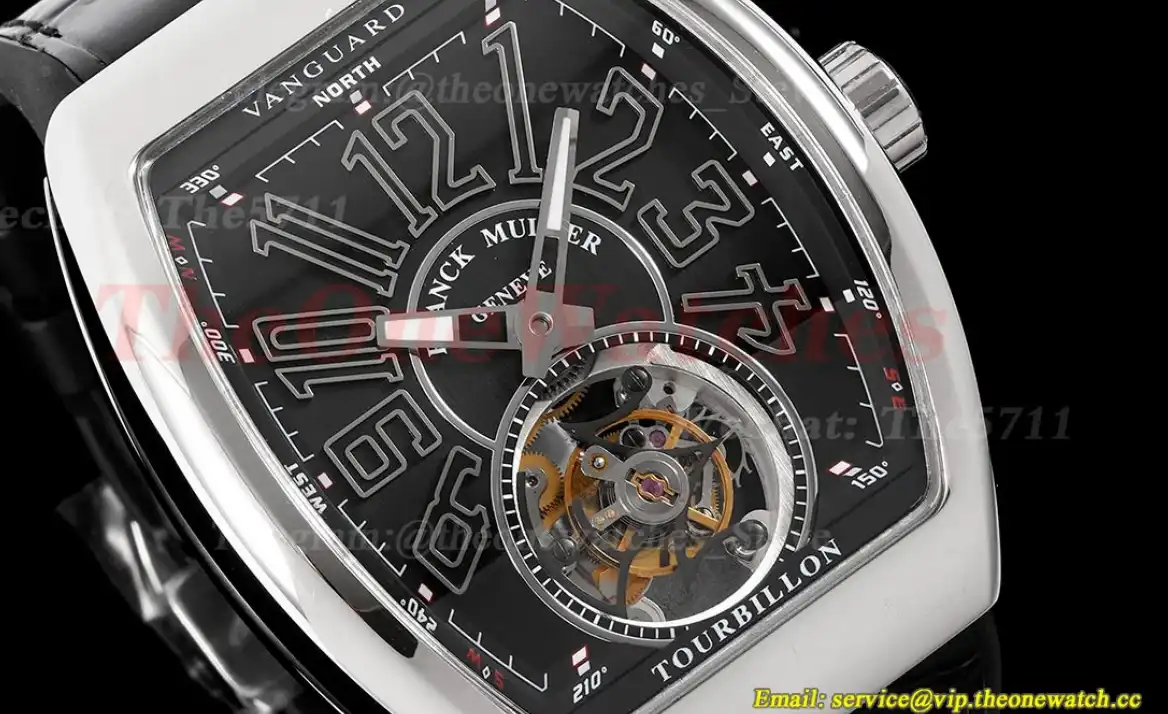 Vanguard Tourb SS LE Black Num RMSF Flying Tourbillon