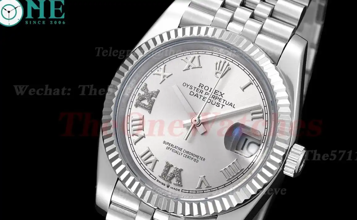 Datejust 126234 36mm Jub SS SS Silver Rmn GDF MY8215