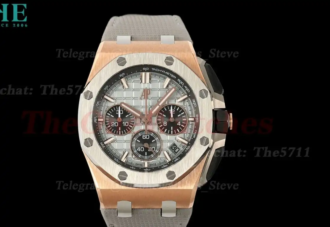 Royal Oak Offshore 26420 43mm RG NY Grey Blk APPF A4401