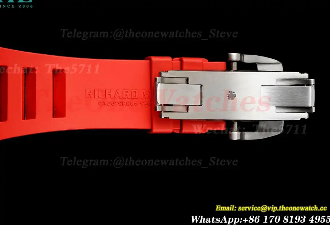 RM055 Red NTPT RU Skeleton Dial UOKF RMUL2 Super Clone