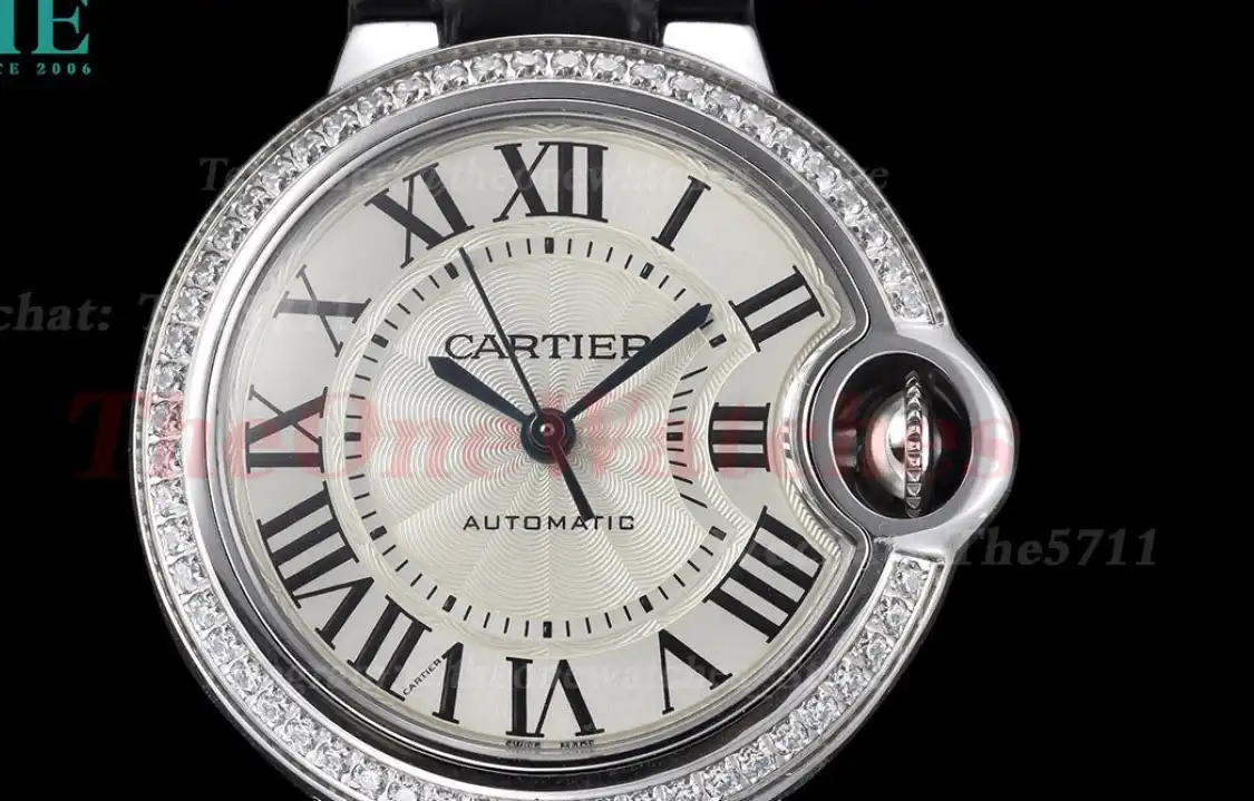 Ballon Bleu De Cartier 33mm Dia SS LE White Dial GDF NH05