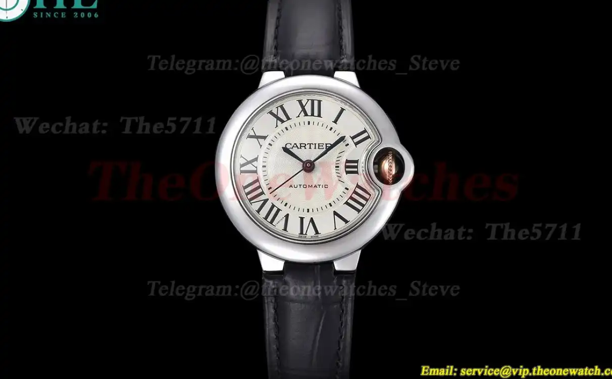 Ballon Bleu De Cartier 33mm SS LE White Dial GDF NH05