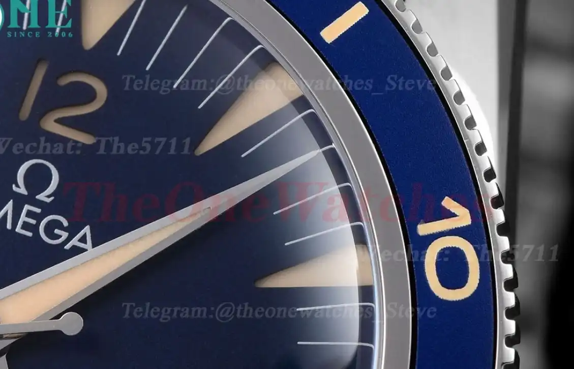 Seamaster 300m 41mm No Date SS SS Navy Blue Dial VSF A8912