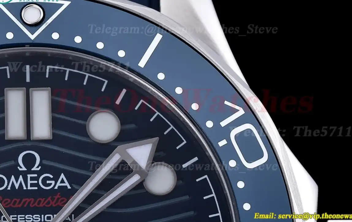 Seamaster 300m 42mm SS RU Blue Dial GDF MY8215