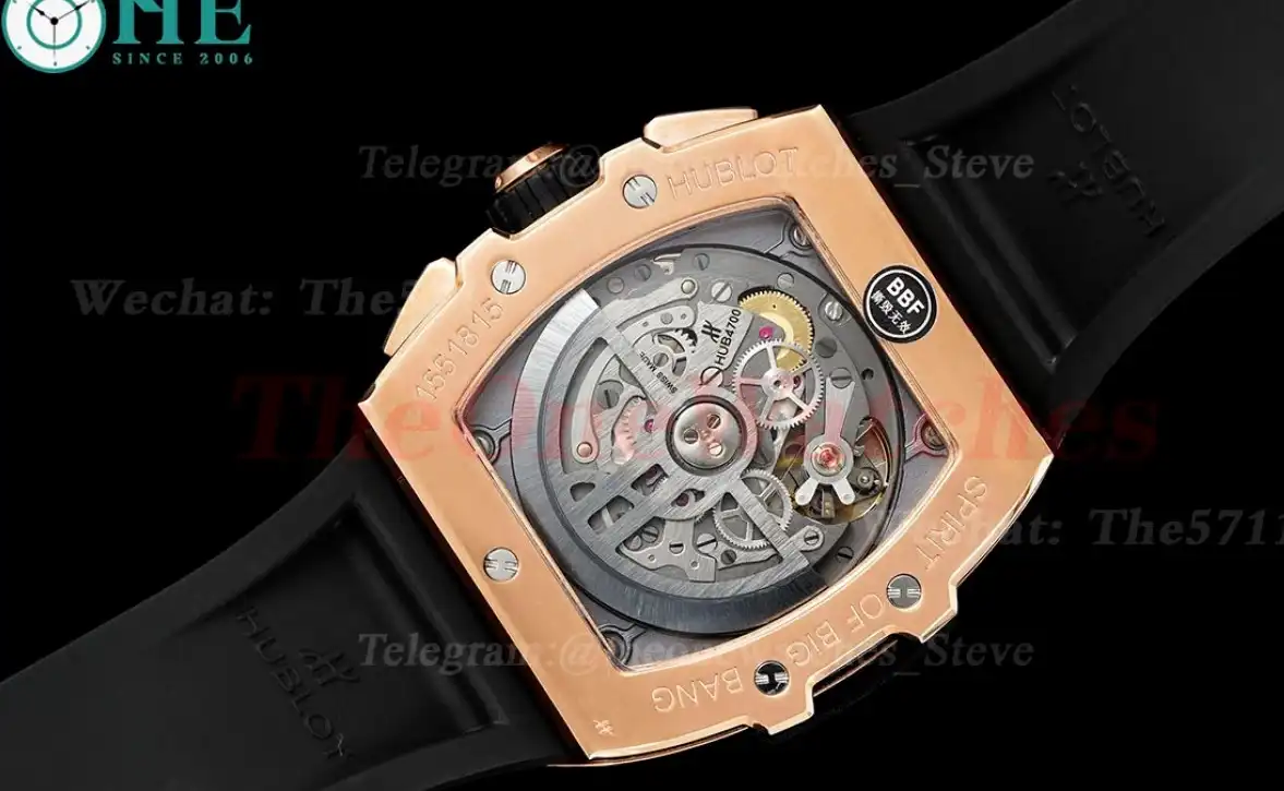 Spirit of Big Bang Chrono 42mm TI RU Skeleton Dial BBF A7750 Mod